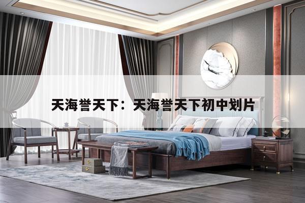 天海誉天下:天海誉天下初中划片